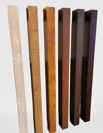 Pulverbeschichtung in Holzoptik möglich