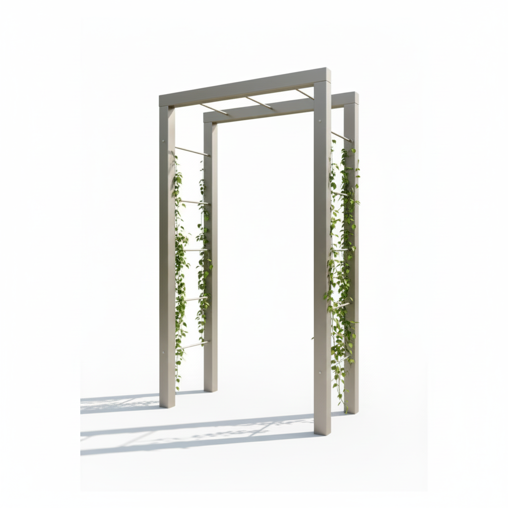 Rosenbogen in 9007 graualuminium