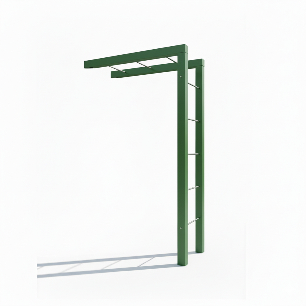 Wandrosenbogen in grün