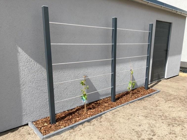 Rankhilfe Doppelelement ALUMINIUM