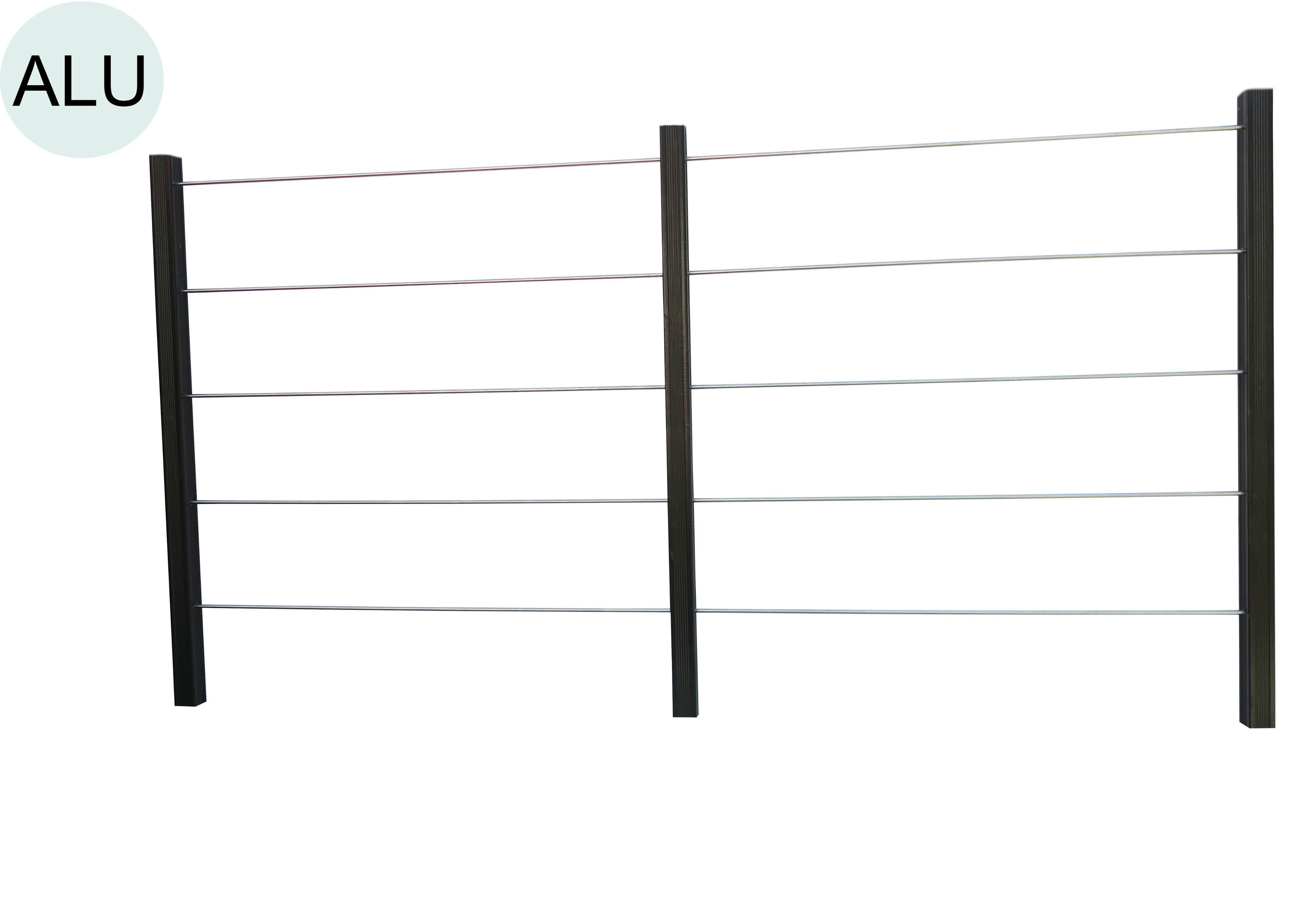 Rankhilfe Doppelelement ALUMINIUM B-Ware