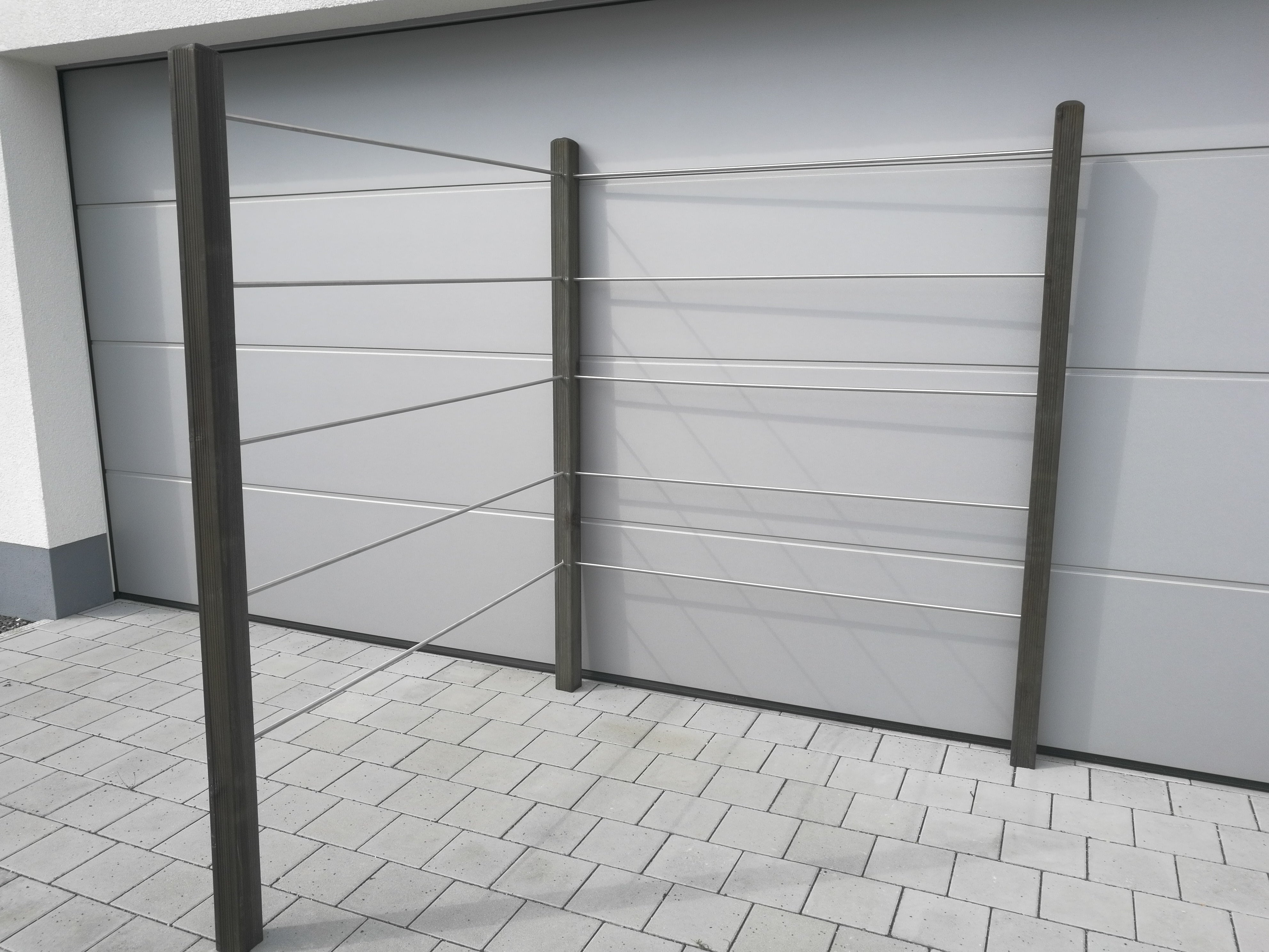 Rankhilfe Eckelement Holz