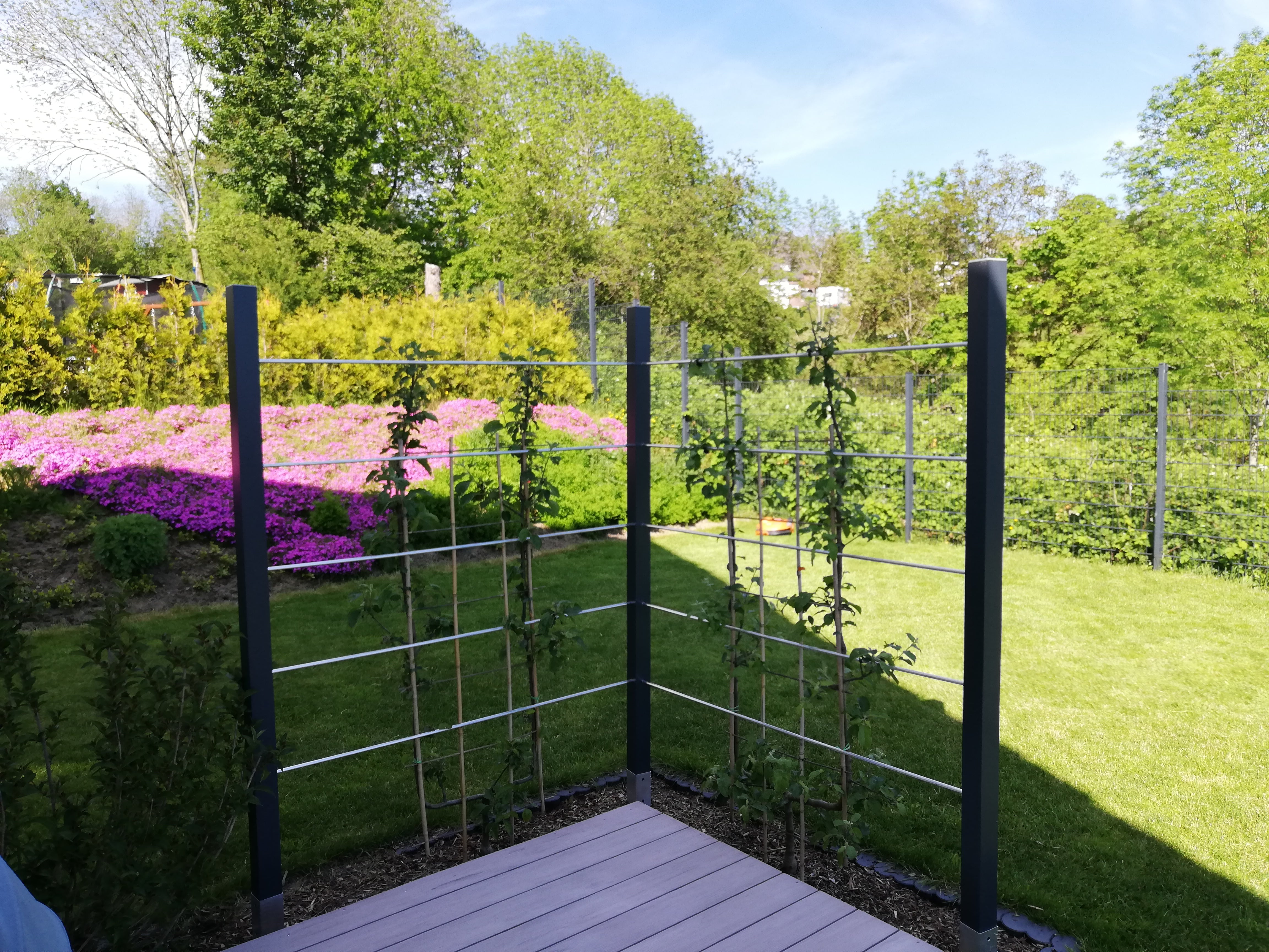 Rankhilfe Eckelement ALUMINIUM