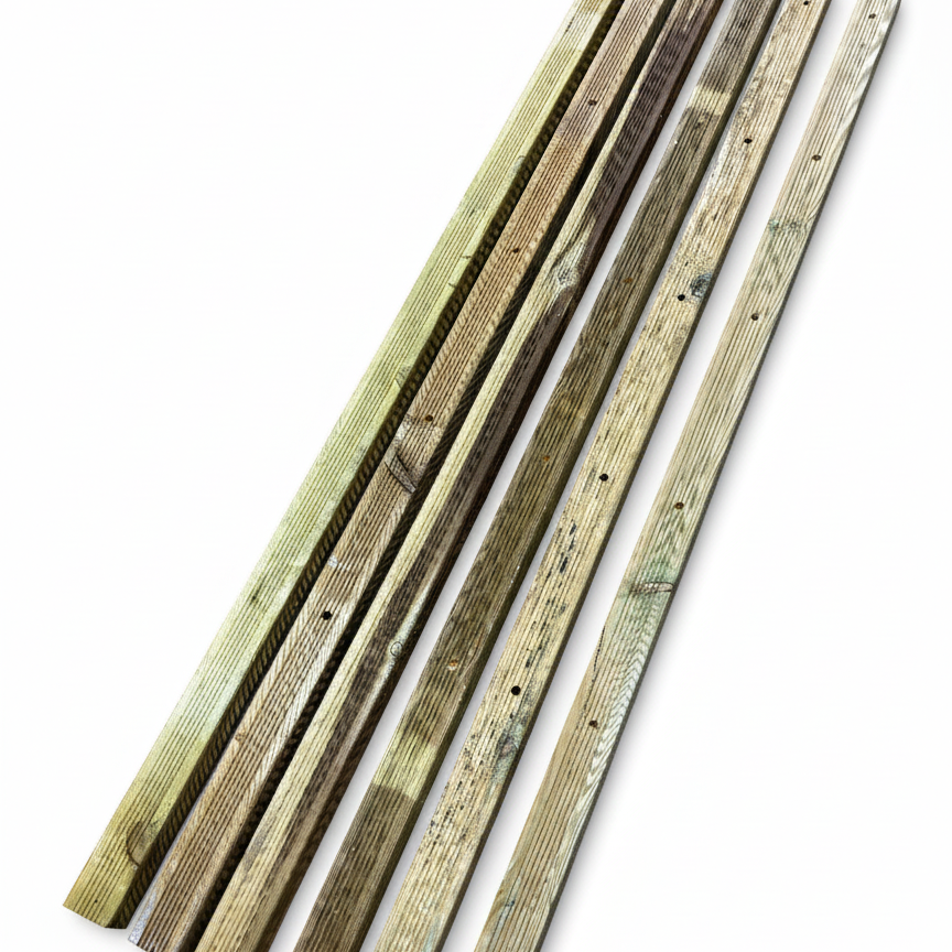 Rankhilfe Doppelelement Holz B-Ware