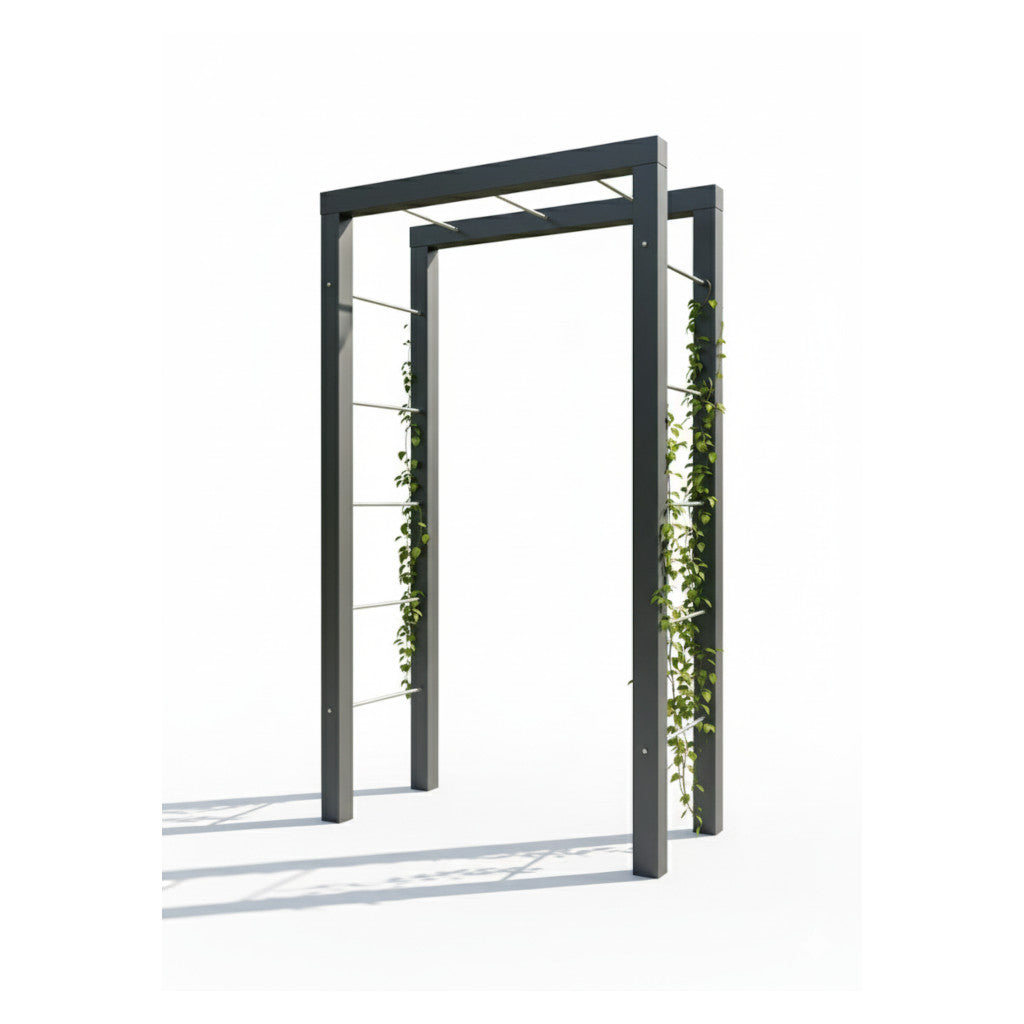 Rosenbogen in anthrazit