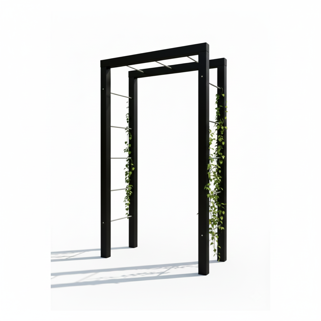 Rosenbogen in RAL 9005 schwarz