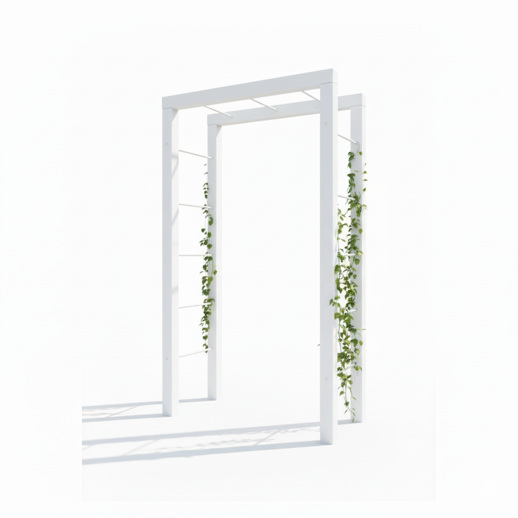 Rosenbogen in RAL 1916 weiss